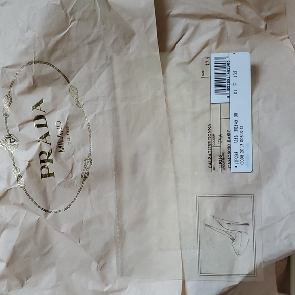 NWT Authentic Prada Suede Purple Platform Heels - Picture 6 of 7